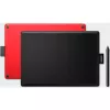 Wacom One by Medium tableta gráfica negra, rojo 2540 lpi 216 x 135 mm USB