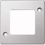 Merten 480160 Placa mural/Tapa de interruptor Plata (480160)