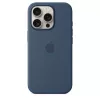 Funda de silicona con MagSafe para iPhone 16 Pro - Denim