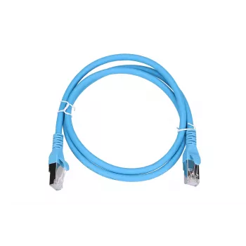 Cable de parcheo LAN Extralink Cat.6A RJ-45 Cat6a 1 m azul