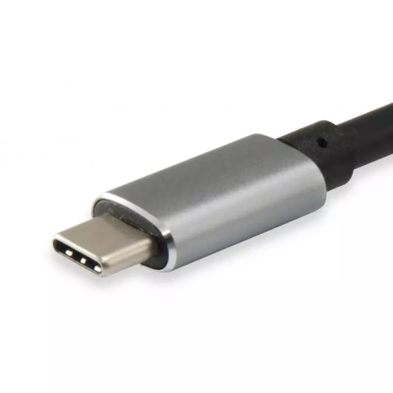 Equip 133464 adaptador MST de USB-C a 2x HDMI (hembra), USB 3.2 Gen 1, 4096x2160 @30 Hz, 15 cm
