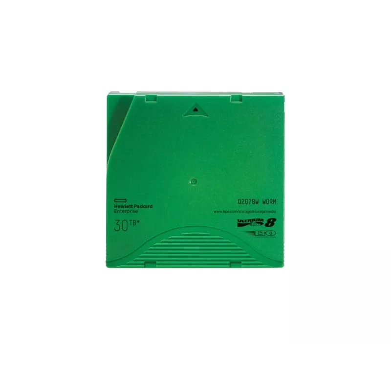 Hewlett Packard Enterprise HPE Ultrium WORM Data Cartridge - LTO Ultrium WORM 8 - 12TB / 30TB - etiquetas de rotulación - verde (Q2078W)