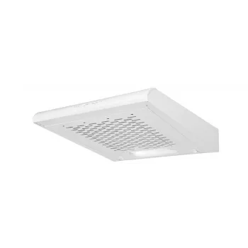 Campana de pared MPM MPM-51-PX-68, 500 mm, filtro de carbón, filtro antigrasa de aluminio, 3 velocidades, 175 m³/h, blanca