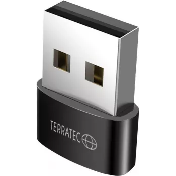 Adaptador de tarjeta de interfaz Terratec C20 USB Type-C negro