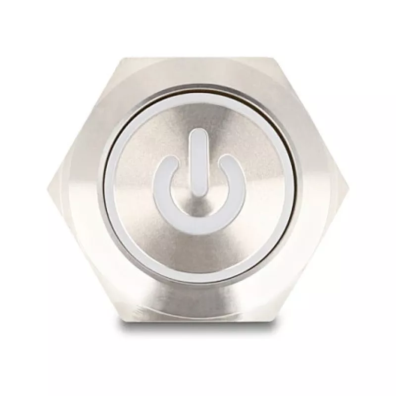 Panel de pulsadores DeLOCK 20986 plateado 230V 3A