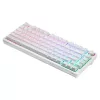 SAVIO PHENIX WHITE teclado mecánico inalámbrico, Gateron Red Pro, ABS