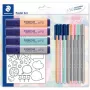 Set de rotuladores Staedtler 61 SBK 12 unidades