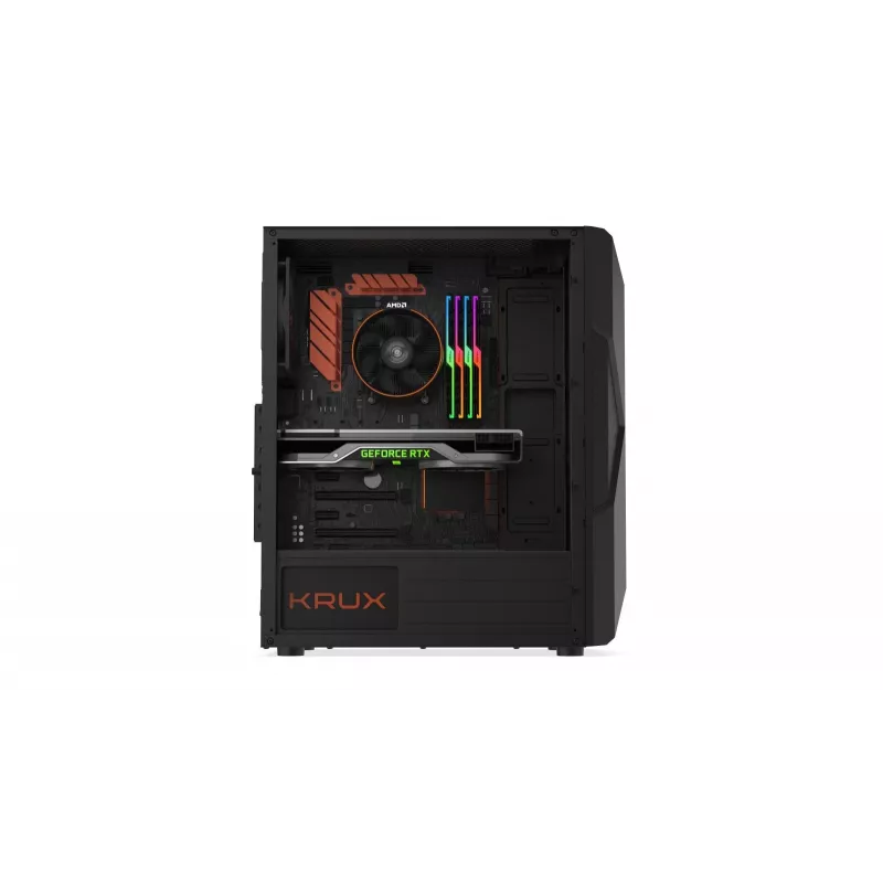 Krux ASTRAL - PC - negra - ATX - micro ATX - Mini-ITX - Gaming - 15,9 cm - 29 cm