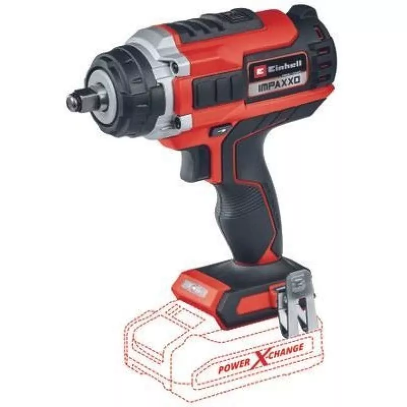 Llave de impacto Einhell 4510070, 2100 rpm, 400 N⋅m, 18V