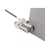 Candado de cable DICOTA D31742 Plata 2 m Candado de combinación