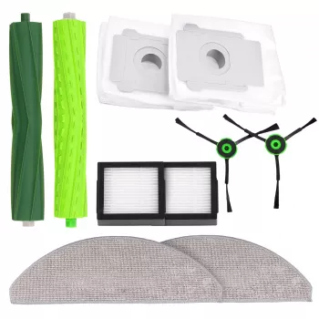 Set de recambios para aspirador iRobot Roomba: cepillos, rodillos, filtros y bolsas para E, I, J, i3+, i4+, i5+, i6+, i7+, j7+
