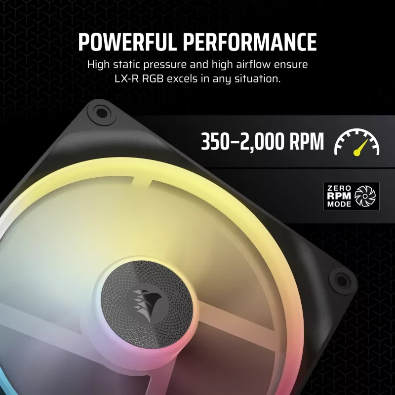 Ventilador Corsair iCUE LINK LX140-R RGB