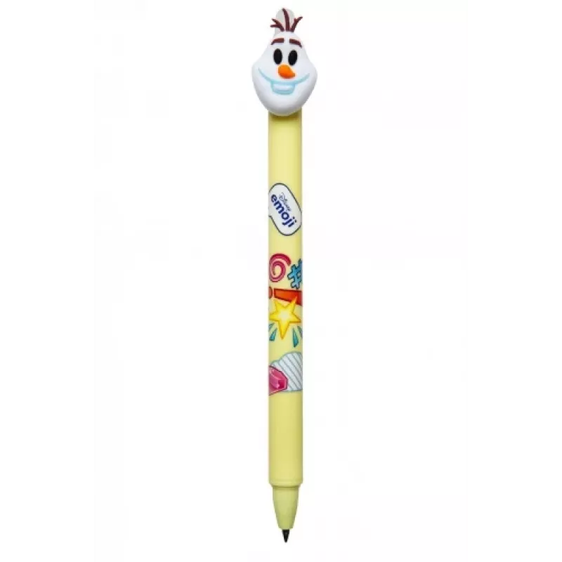 Bolígrafo retráctil borrable Colorino Disney Emoji Frozen