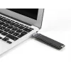 Convertidor combo DeLOCK para M.2 NVMe PCIe o SSD SATA USB 3.2 Gen 2 negro