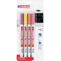 Rotulador Edding 4085/4N — rotulador de tiza 1–2 mm, neón, set de 4