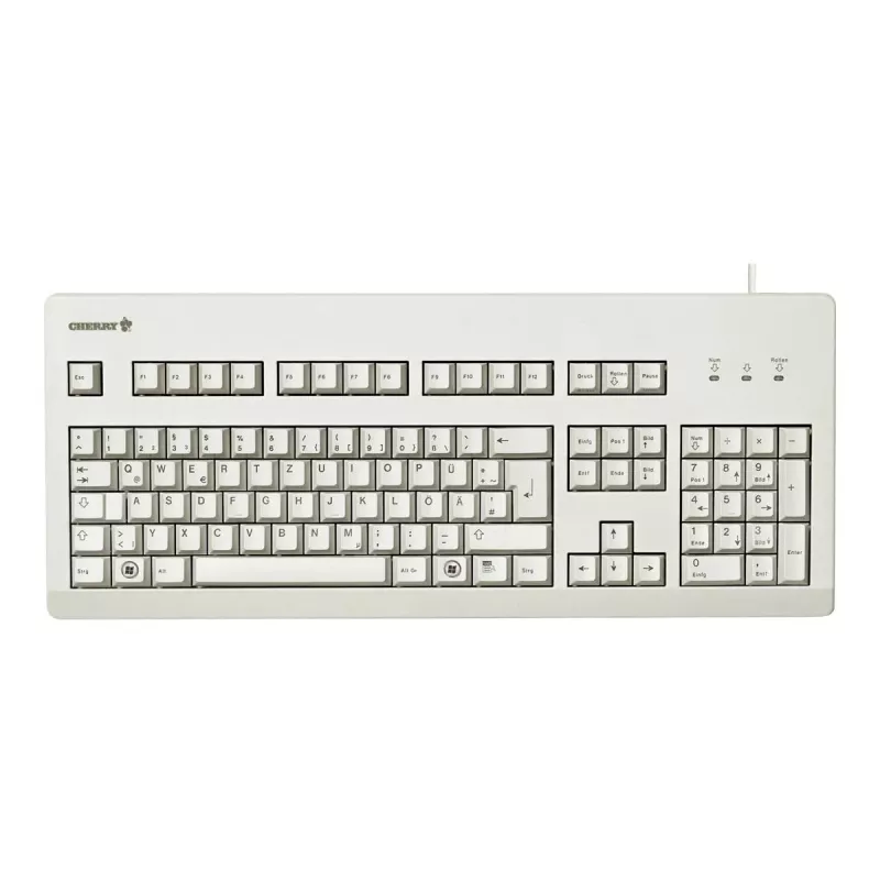 CHERRY G80-3000 Teclado Universal USB QWERTZ Alemán Gris