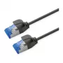 ROLINE Cable de red Cat.6A (Clase EA) S/FTP (PiMF), LSOH, PoE, negro, 7 m