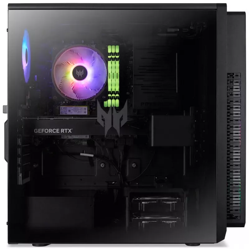 PC de sobremesa Acer Predator PO5-660 — Intel Core Ultra 7 265F, 64 GB DDR5, 4 TB SSD, NVIDIA GeForce RTX 5080, Windows 11 Home