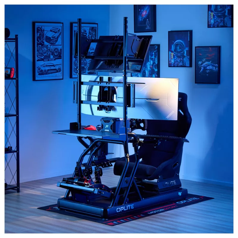 Soporte de monitor Oplite R8 Single negro retail (OP-R8-SMSB)