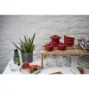 Staub Mini Cocotte Redonda, 4 uds. - 200 ml, Rojo