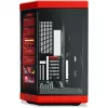HYTE Y70 Touch Infinite Midi Tower Negro, color cereza