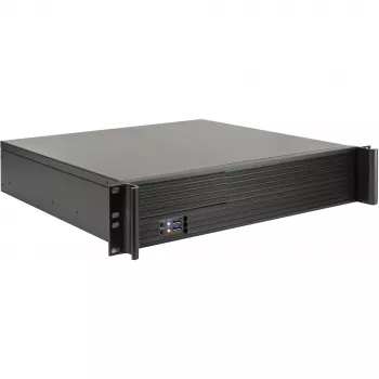 Rack para servidor Inter-Tech 2U-K-240L negro