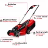 Cortacésped de empuje EINHELL GE-CM 18/30 Li — 18V, 3,0Ah, 30 cm de ancho de corte, cesta de 25 L