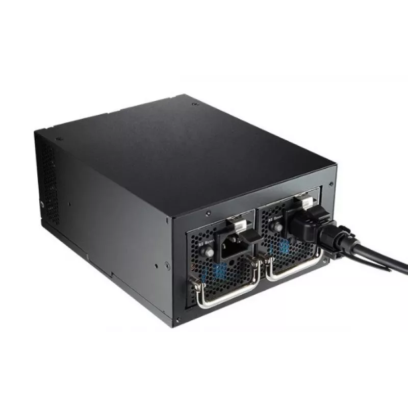 FSP Twins PRO 700W fuente de alimentación PS2 ATX redundante ATX negra, 700 W, 100 - 240 V, 50 - 60 Hz, 10-5 A, activa, 130 W