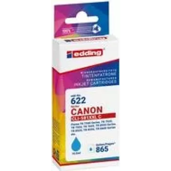 edding cartucho de tinta EDD-622 cian compatible con Canon CLI-581XXL C