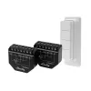 Set de controlador WiFi Shelly Shutter BLU RC Button 4 — relé inteligente para persianas y toldos