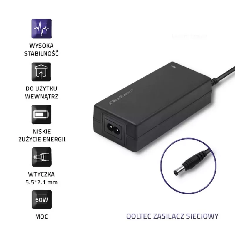 Fuente de alimentación Qoltec 50796