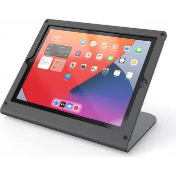 HECKLER Soporte, iPad, Negro gris sin mesa giratoria (H600X-BG)