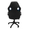 Topeshop FOTEL ENZO NIEB-CZAR silla de oficina/ordenador asiento acolchado respaldo acolchado