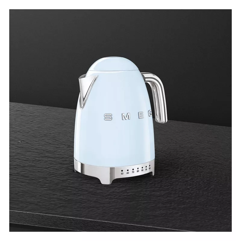 Hervidor SMEG 50s Style KLF04PBEU, azul pastel