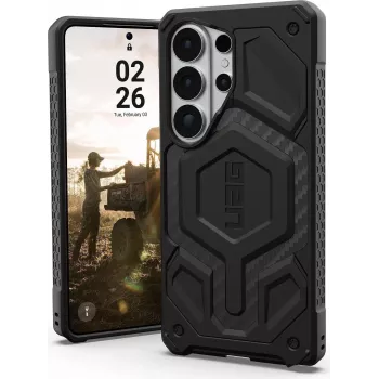 UAG Urban Armor Gear Funda Monarch Pro con módulo magnético | Samsung Galaxy S26 Ultra | Fibra de carbono | 214513114242 (214513114242)