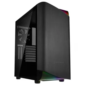 SilverStone Seta A1 Midi-Tower, cristal templado - negro