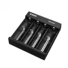 Cargador de baterías XTAR MC4S para pilas cilíndricas Li-ion 18650 / NiMH