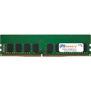 Memoria RAM PHS-memory 16GB para ASRock D1521D4I DDR4 UDIMM ECC 2133MHz (SP246098)
