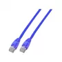 EFB Elektronik EFB K8104BL.3 - Cable de red Cat.6 U/UTP CCA, 3 m, azul