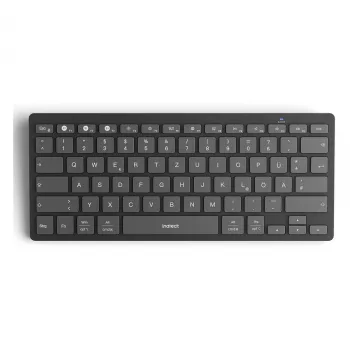 Inateck KB01003 teclado Bluetooth, QWERTZ, gris