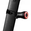 Rockbros Q5 luz trasera negra para bicicletas con sistema STOP inteligente
