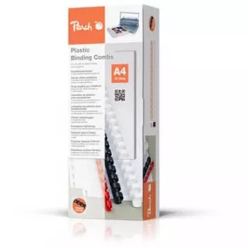 Peach equipos de oficina, negro, 65 hojas, A4, 1 cm, 100 uds.