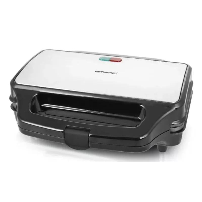Sandwichera Emerio ST-109562.17 900 W negro plateado