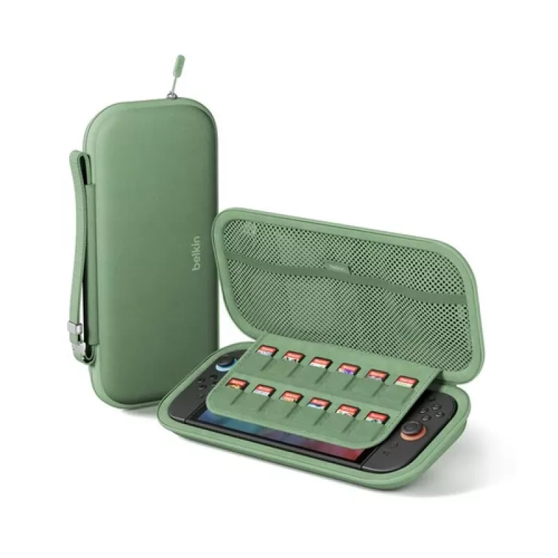 Funda de juego Belkin ENA002HQSE para consola, color pistacho, funda protectora