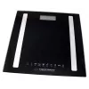 Esperanza EBS016K báscula de baño báscula de baño electrónica cuadrada negra