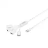 Hub USB Digitus delgado Spider DA-70216
