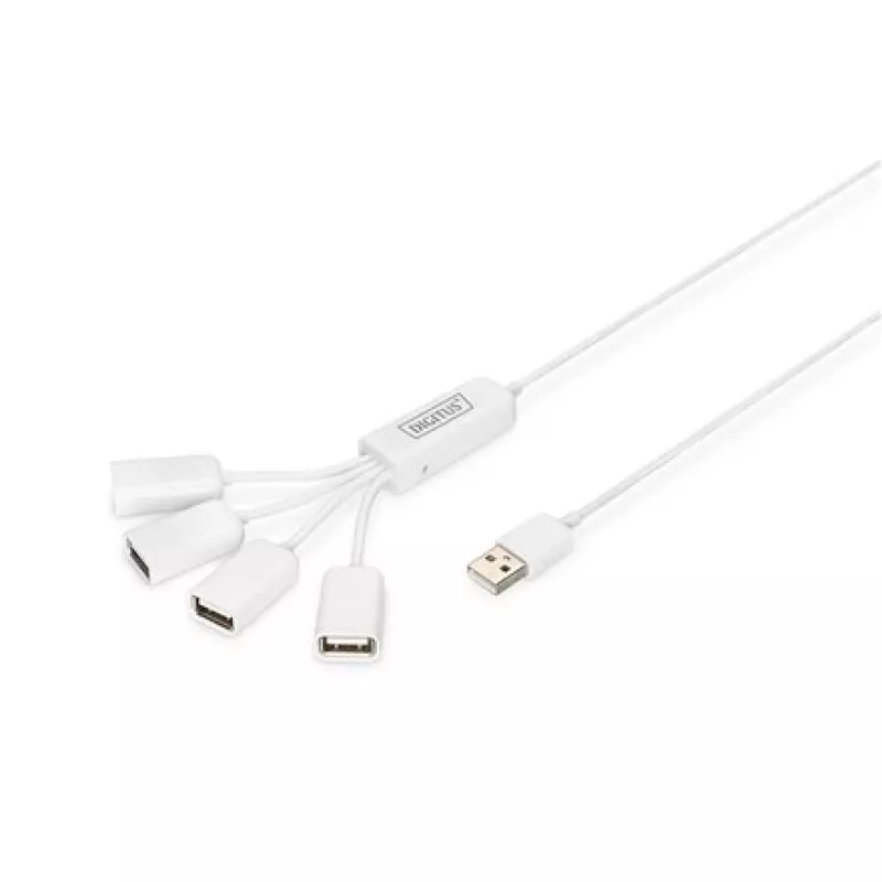 Hub USB Digitus delgado Spider DA-70216