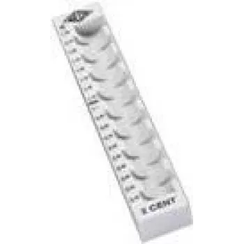 Compartimento para monedas WEDO 2 CENT gris claro para P/N 160 700237