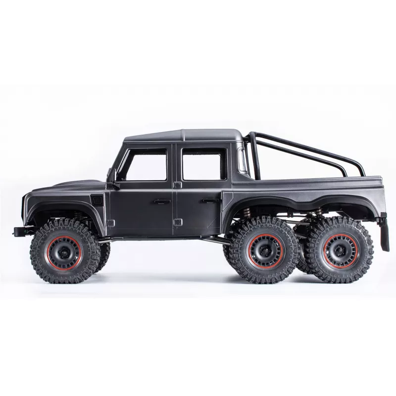 Amewi 22558 AMXRock RCX10.3P todoterreno RC 6x6 pick-up, 14+, gris