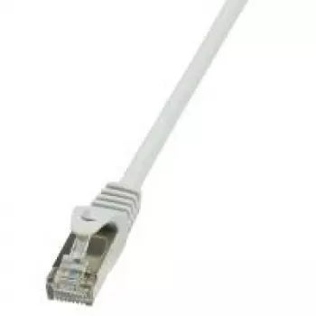 Logilink - cable de parcheo - RJ-45 (M) - RJ-45 (M) - 7,5 m - par trenzado sin blindaje con apantallamiento de lámina (F/UTP) - CAT 5e - gris (CP1082S)